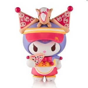 tokidoki x Hello Kitty and Friends Fast Food Blind Box Sanrio Figure KUROMI